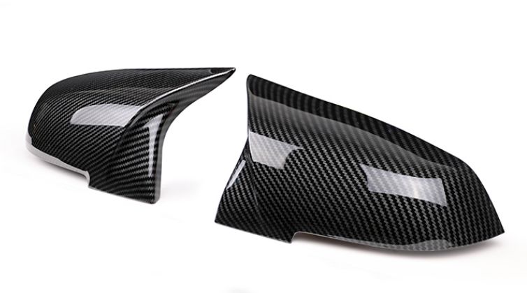 Motif En Fibre De Carbone - Coque De Rétroviseur, Motif Fibre De Carbone, Pour Bmw Série 1/2/3/4/X, Accessoires Pour Modèles F20 F21 F22 F23 F30 F32 F36 X1 E84 F87 M2