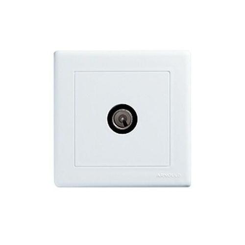 Arnould 63229 Prise TV simple blanc - PROFIL 2