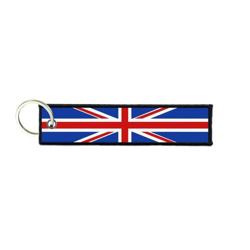 Port Cles Clef Cle Homme Tissu Drapeau Royaume Uni Anglais Union Jack Anglais