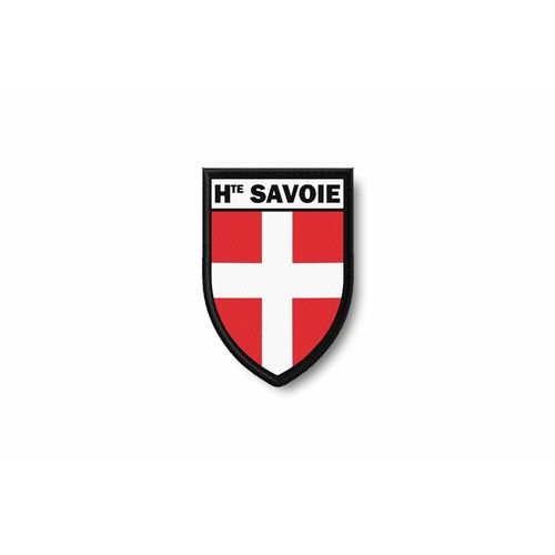 Ecusson Bord Brode Blason Imprime Thermocollant Ville Haute Savoie