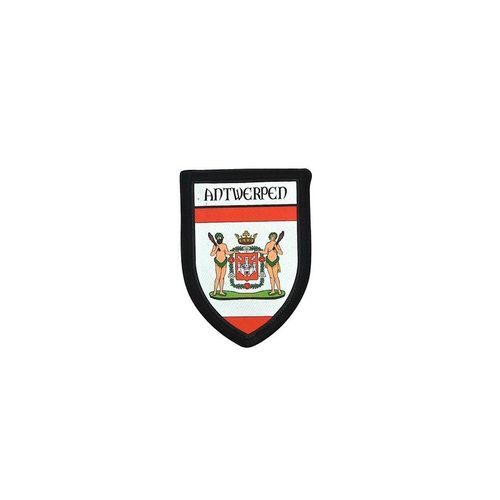 Ecusson Brode Thermocollant Imprime Blason Ville Drapeau Ecusson Anvers Belgique