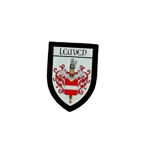 Ecusson Brode Thermocollant Imprime Blason Ville Drapeau Louvain Belgique