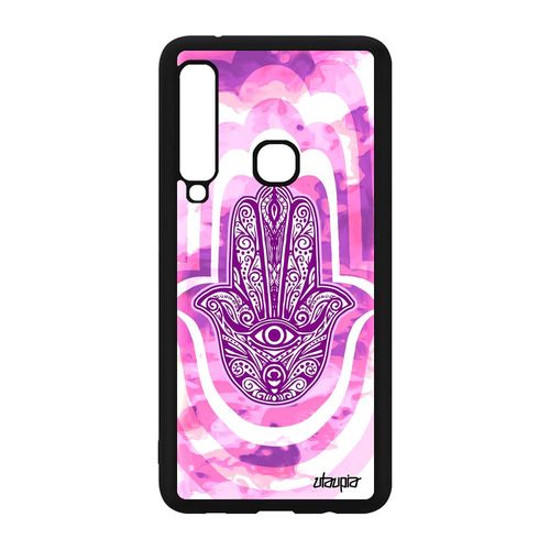 Coque Silicone Galaxy A9 2018 Main De Fatma Souple Rose De Protection En Samsung Galaxy A9 2018