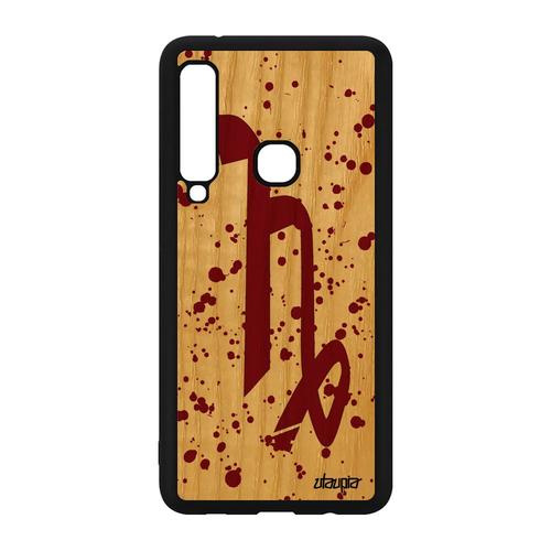 Coque Galaxy A9 2018 En Bois Silicone Signe Du Zodiaque Capricorne Homme Samsung Galaxy A9 2018