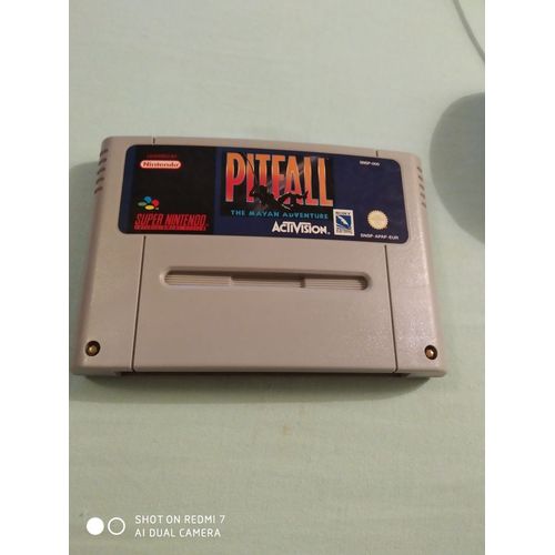 Jeu Snes Pitfall Super Nintendo
