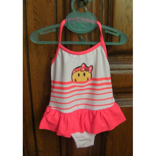 Maillot De Bain Smiley - Taille 9 Mois