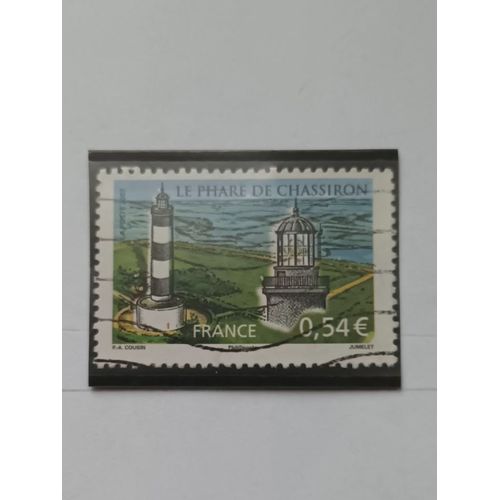L371 -- Timbre Oblitéré France N °4117 -- Année 2007 -- " Paysage : Les Phares D'oléron ; Le Phare De Chassiron ".