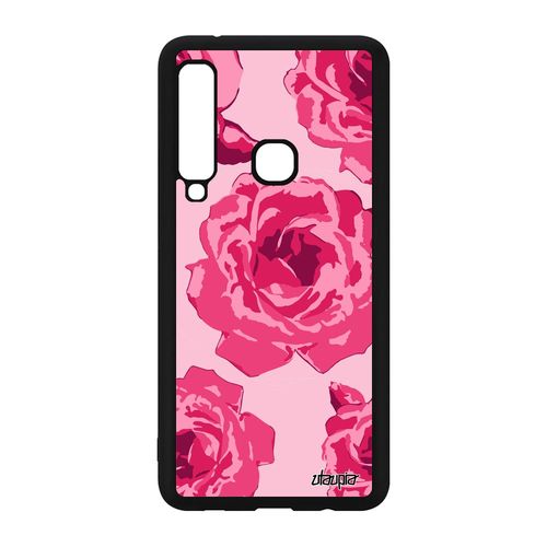 Coque Pour A9 2018 Silicone Rose Fleur Tatoo Femme Eternelle Case Samsung Galaxy A9 2018