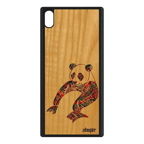 Coque Bois Panda Xperia Xa1 Ultra Silicone Homme Ours Smartphone Rouge Case Sony Xperia Xa1 Ultra