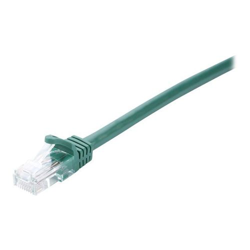 V7 - Cordon de raccordement - RJ-45 (M) pour RJ-45 (M) - 50 cm - UTP - CAT 6 - moulé, sans crochet - vert