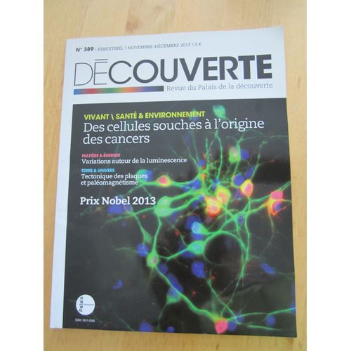 Revue Du Palais De La Découverte 389