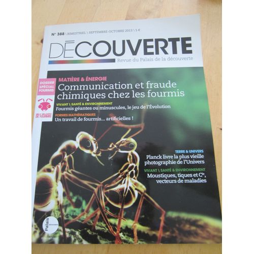 Revue Du Palais De La Découverte 388