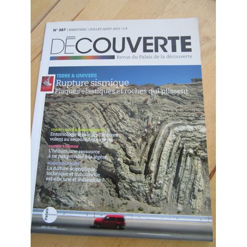 Revue Du Palais De La Découverte 387