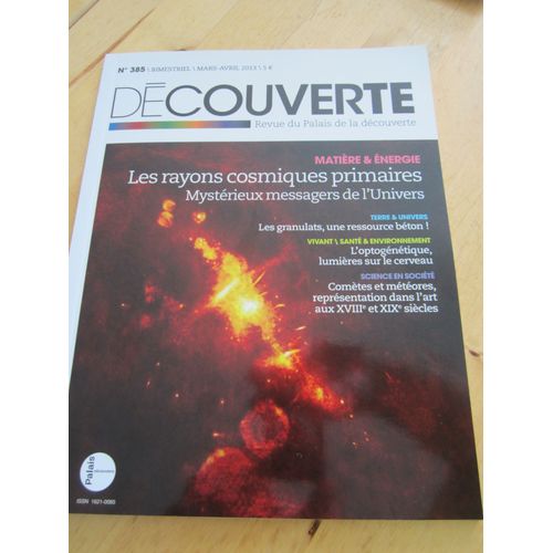 Revue Du Palais De La Découverte 385