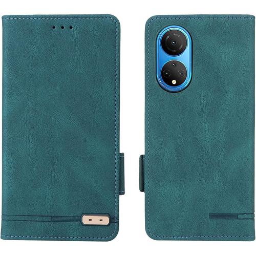 Étui De Protection Compatible With Huawei Honor X7 Case Wallet Case Folio Kickstand Card Slot Haute Qualité Puan Couverture De Protection En Cuir Couverture De Protection De Fermeture Magnétique Sma