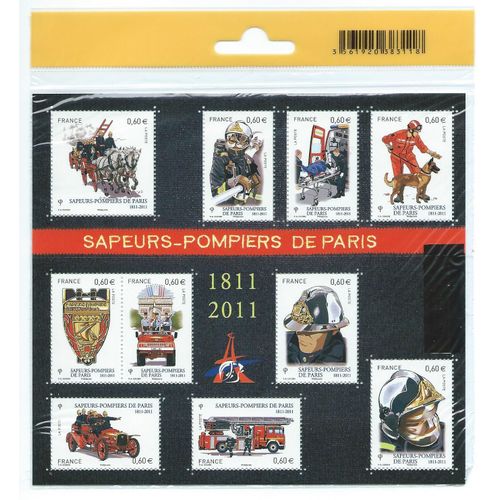 Bicentenaire De La Brigade Des Sapeurs Pompiers De Paris 2011 N° F4582