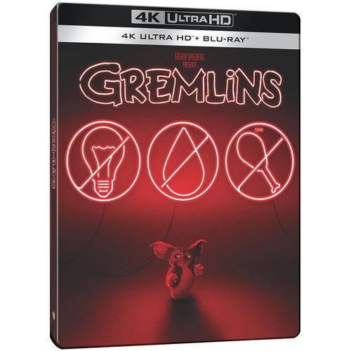 Gremlins - 4k Ultra Hd + Blu-Ray - Édition Boîtier Steelbook