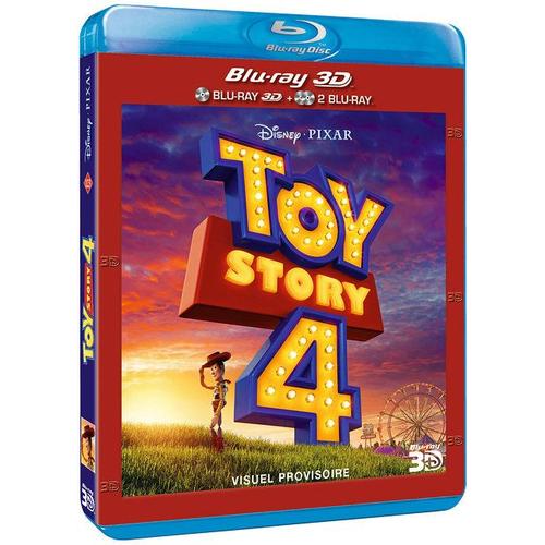 Toy Story 4 - Blu-Ray 3d + Blu-Ray 2d + Blu-Ray Bonus