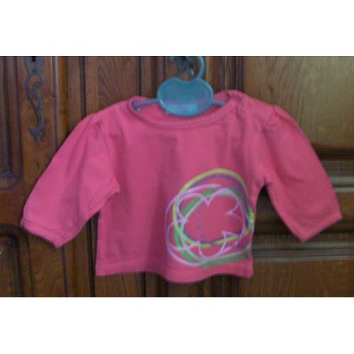 Tee-Shirt Rose - Taille 9 Mois