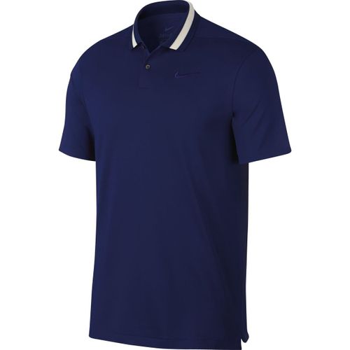 Polo Nike Manches Courtes - Homme - Nk310 - Bleu Marine Et Blanc Cass?