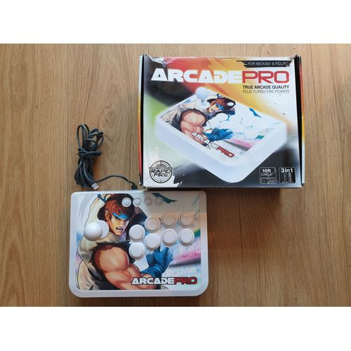 Bigben Interactive Arcade Pro - Manette De Jeu D'arcade - Filaire - Pour Pc, Microsoft Xbox 360, Sony Playstation 3