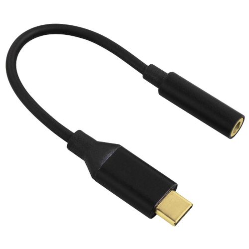 ADAPTATEUR USB-C M= JACK 3,52MM F