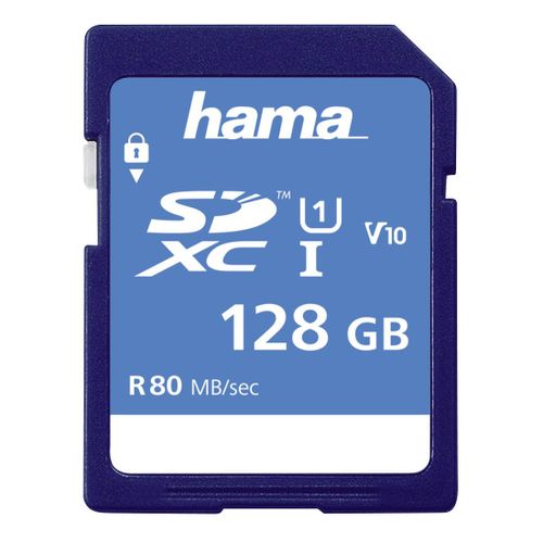 CARTE SDXC 128GB CL.10 UHS-I 80MB