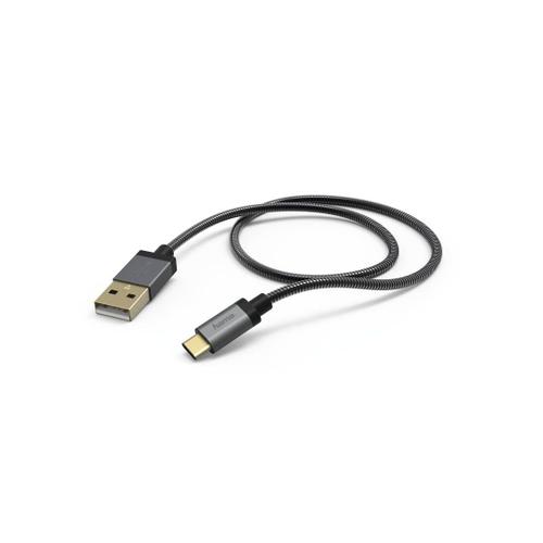 CABLE USB A 3.0 TYPE-C 1,5M METAL