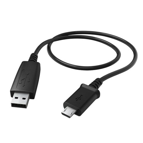 CABLE USB A/MICRO NOIR 0,6M