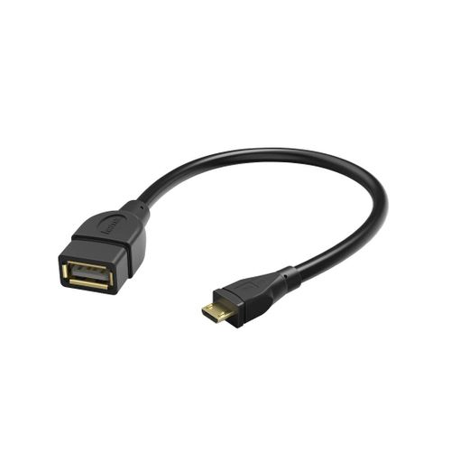 CABLE ADAPT MICRO USB / USB, 15CM N
