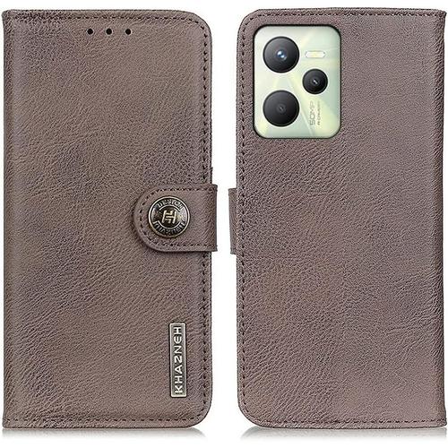 Couverture De Bo Tier De Téléphone Compatible Avec L'étui Portefeuille Oppo Realme C35 Étui De Protection À Rabat For Fente For Carte Étui De Téléphone Boucle Magnétique Étui For Téléphone Compatible