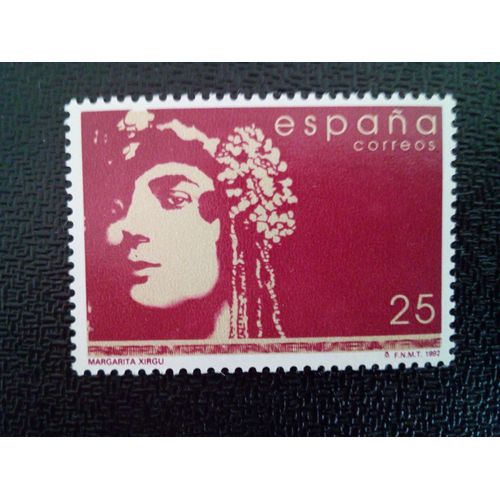 Timbre Espagne Yt 2760 Margarita Xirgu 1991 ( 10612 )