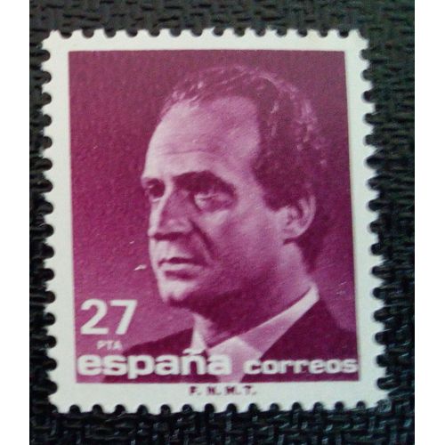 Timbre Espagne Yt 2763 Le Roi Juan Carlos Ier (1985-1992) 1992 ( 10612 )