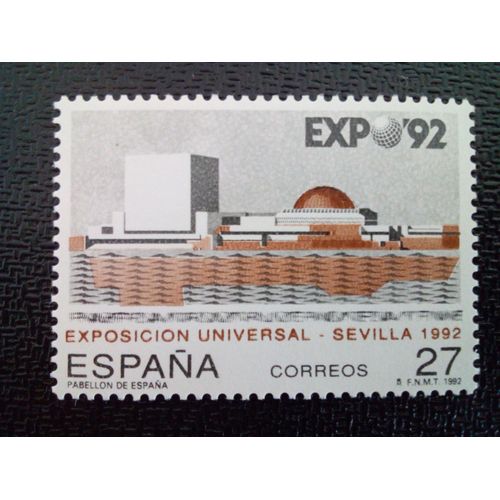 Timbre Espagne Yt 2764 Expo Sevilla ´92 1992 ( 10612 )