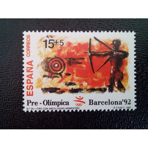 Timbre Espagne Yt 2765 Jeux Préolympiques. Barcelone 1992 ( 10612 )