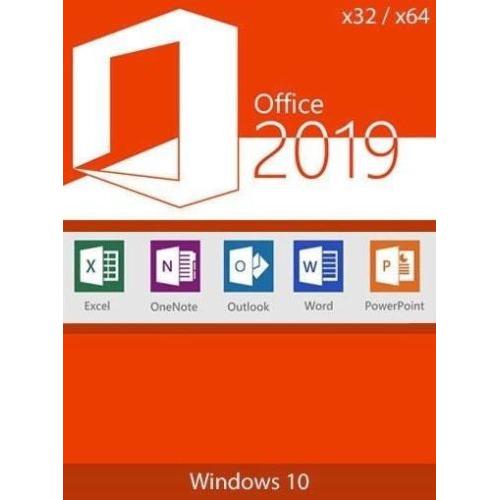 Microsoft Office 2019 Pro 1 Pc - Livraison 1h Par E-Mail