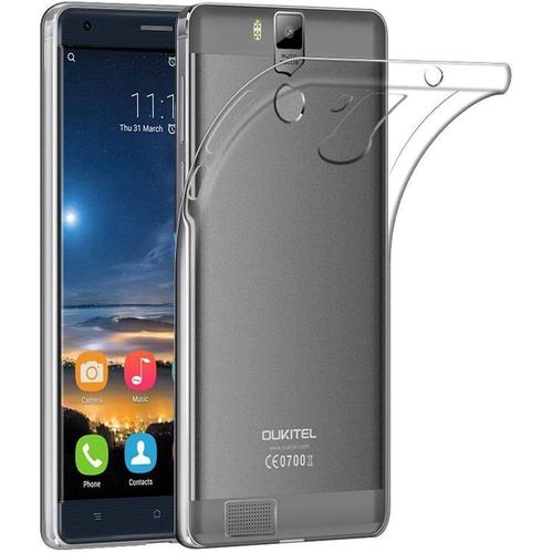 Coque Pour Oukitel K6000 Pro 4g 5.5"" Coque Silicone Gel Souple Ultra Fine Pour Oukitel K6000 Pro 4g 5.5"" Transparent