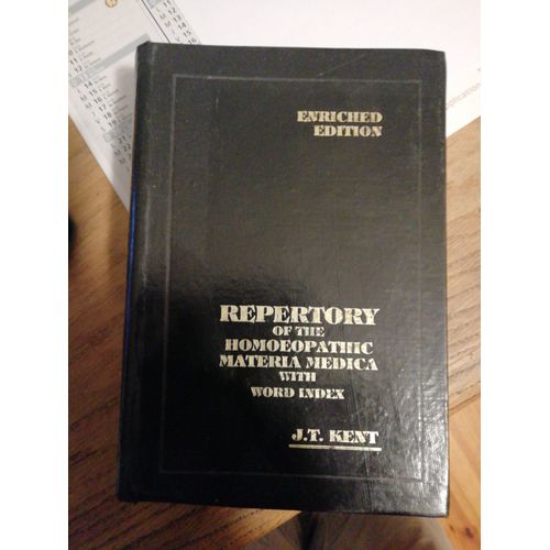 Repertory Of The Homeopathic Matera Medica