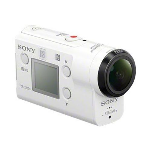 Sony Action Cam-FDR-X3000 - Caméra de poche - 4K / 30 pi/s - 8.57 MP - Carl Zeiss - Wireless LAN, NFC, Bluetooth - sous-marin jusqu'à 60 m
