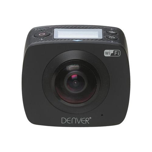 Denver ACV-8305W - 360° caméra de poche - fixable - 960 p / 30 pi/s - 4.0 MP - Wi-Fi - sous-marin jusqu'à 30 m