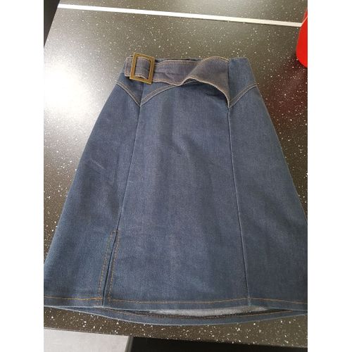 Jupe Longue En Jean Bleue 6 Ans