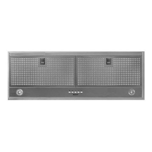 Novy D 829 - Hotte - groupe filtrant - Niche - largeur : 82.5 cm - profondeur : 27.5 cm - evacuation & recyclage - acier inoxydable
