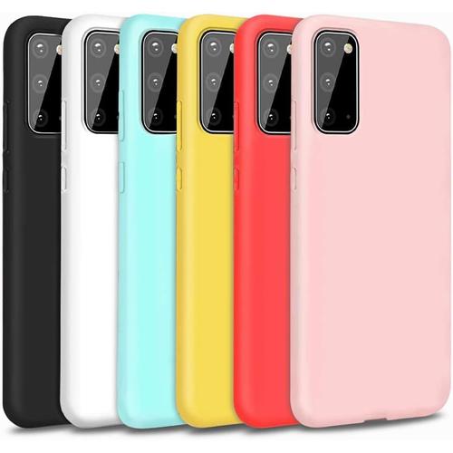 6x Coque Pour Samsung Galaxy A31 Silicone Noir Bleu Rouge Vert Rose Blanc Souple Tpu Housse Samsung Galaxy A31 Étui Antichoc Ultra Mince Léger Protection Bumper Flexible Case Cover