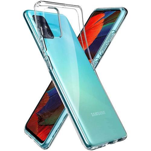 Coque De Protection Crystal Clear Compatible Avec Samsung Galaxy A 51 Ultra Fine Transparent Anti Jaune Anti Traces De Doigts Anti Rayures Pour Samsung A51