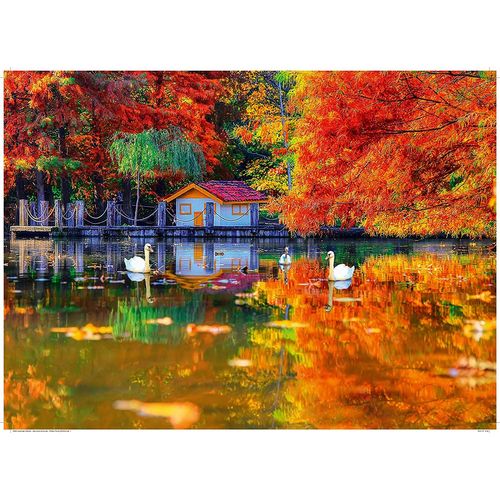 Puzzle 1000 Pièces Little House At The Lake