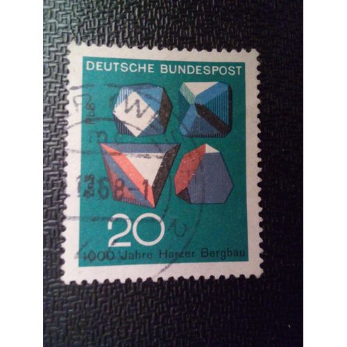 Timbre Allemagne Federale Yt 412 Technique Et Science 1968 ( 11612 )