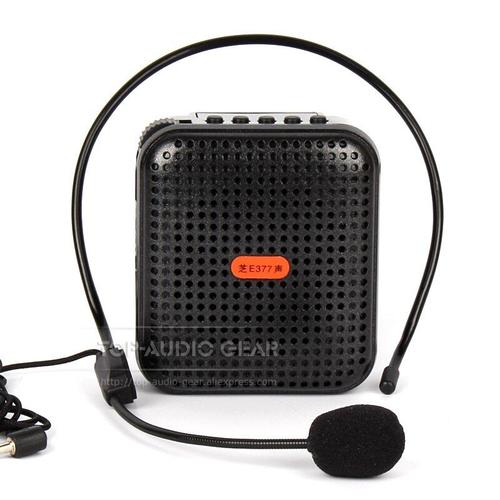 Mini amplificateur de voix casque porté Microphone haut-parleur  d'enseignement mégaphone Guide enseignant entraîneur métro micro haut- parleur système de sonorisation