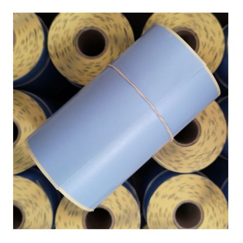Zebra 3010441-1T - 6 Rouleaux de 230 étiq. adhésives 102x76mm Z-Select 2000T - Bleu clair