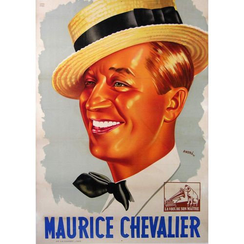 Affiche Maurice Chevalier