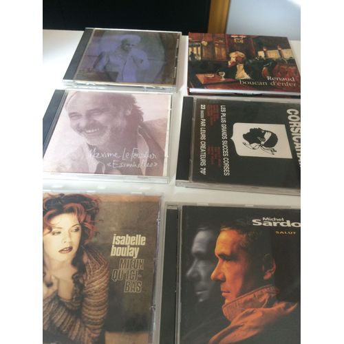 11 Cd De Variete Francaise;Voir Descriptif;